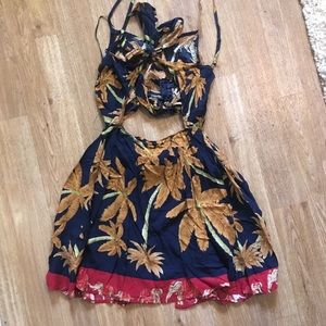 Cutout festival dress